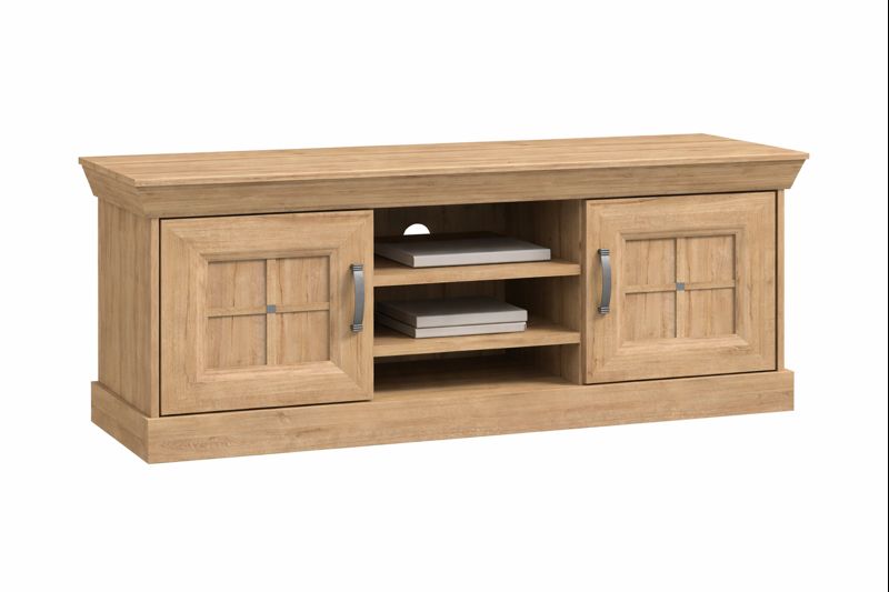 KOMODA POD TELEVIZI CANNES barvy dubu š/v/hl : 143/62/47 cm - Obrázek 3