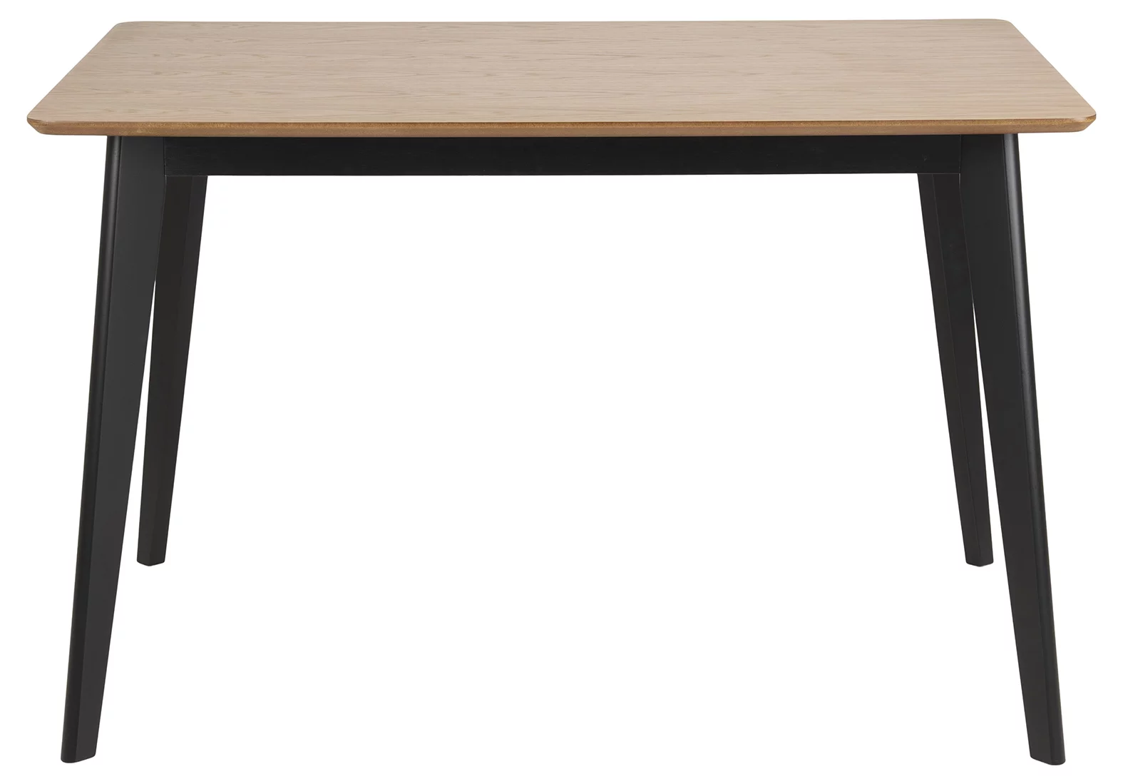 Jídelní stůl Roxby 120 černá, barvy dubu š/v/hl : 120/76/80 cm - Obrázek 2