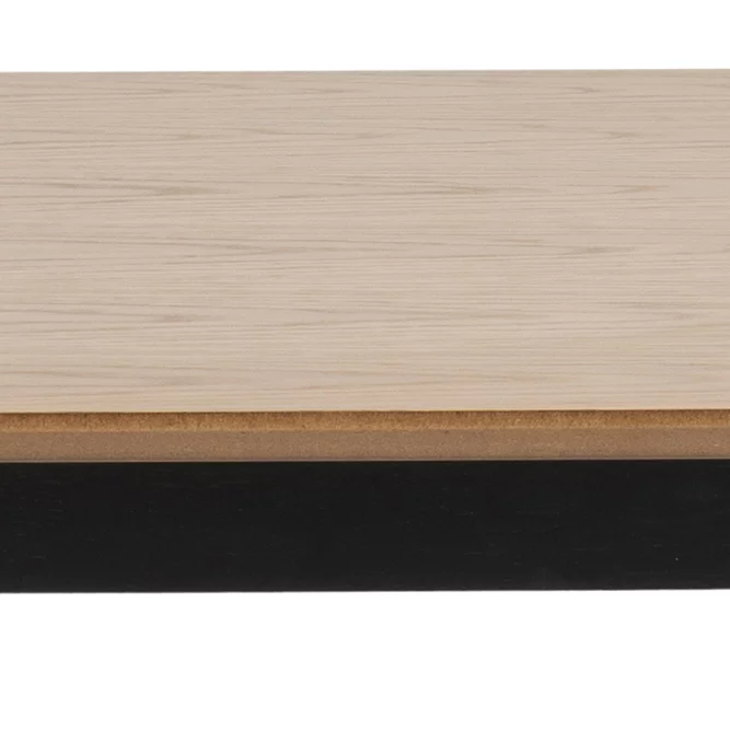 Jídelní stůl Roxby 120 černá, barvy dubu š/v/hl : 120/76/80 cm - Obrázek 3