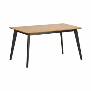 Jídelní stůl Roxby 120 černá, barvy dubu š/v/hl : 120/76/80 cm